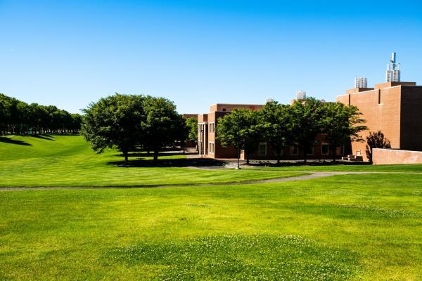 the exterior of the Environmental Molecular Sciences Laboratory