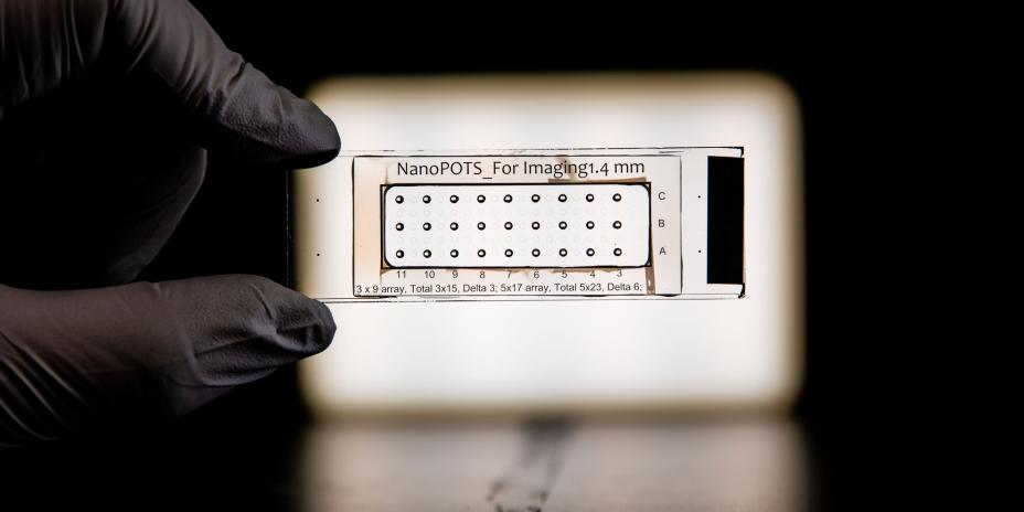 nanoPOTS chip