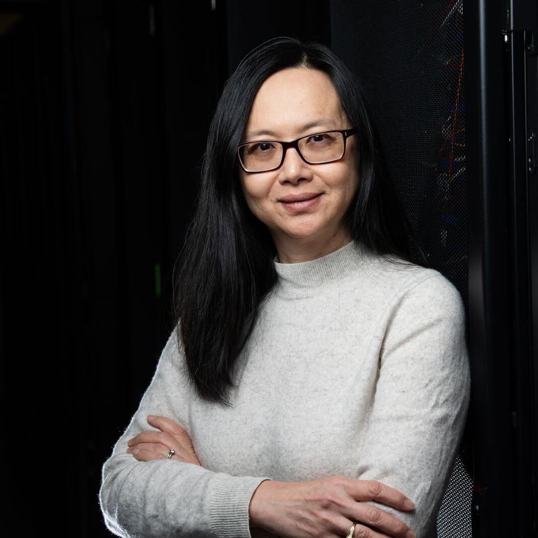 Photo of researcher Margaret Cheung smiling at the camera.