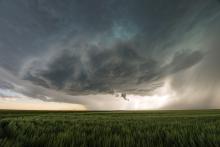 plains and sky